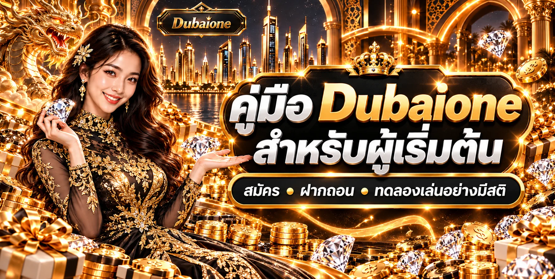 Dubaione คู่มือผู้เริ่มต้น | สมัคร ฝากถอน ทดลองเล่น